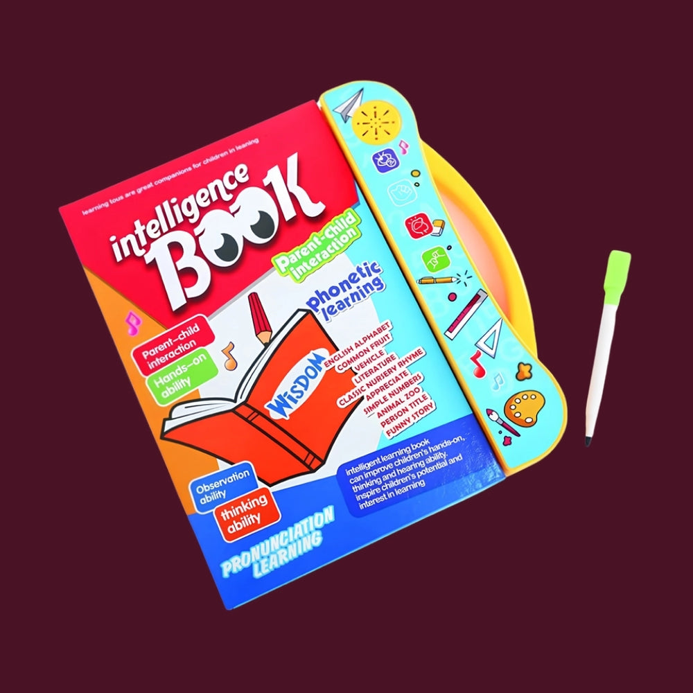 Smart Interactive Learning Book for Kids