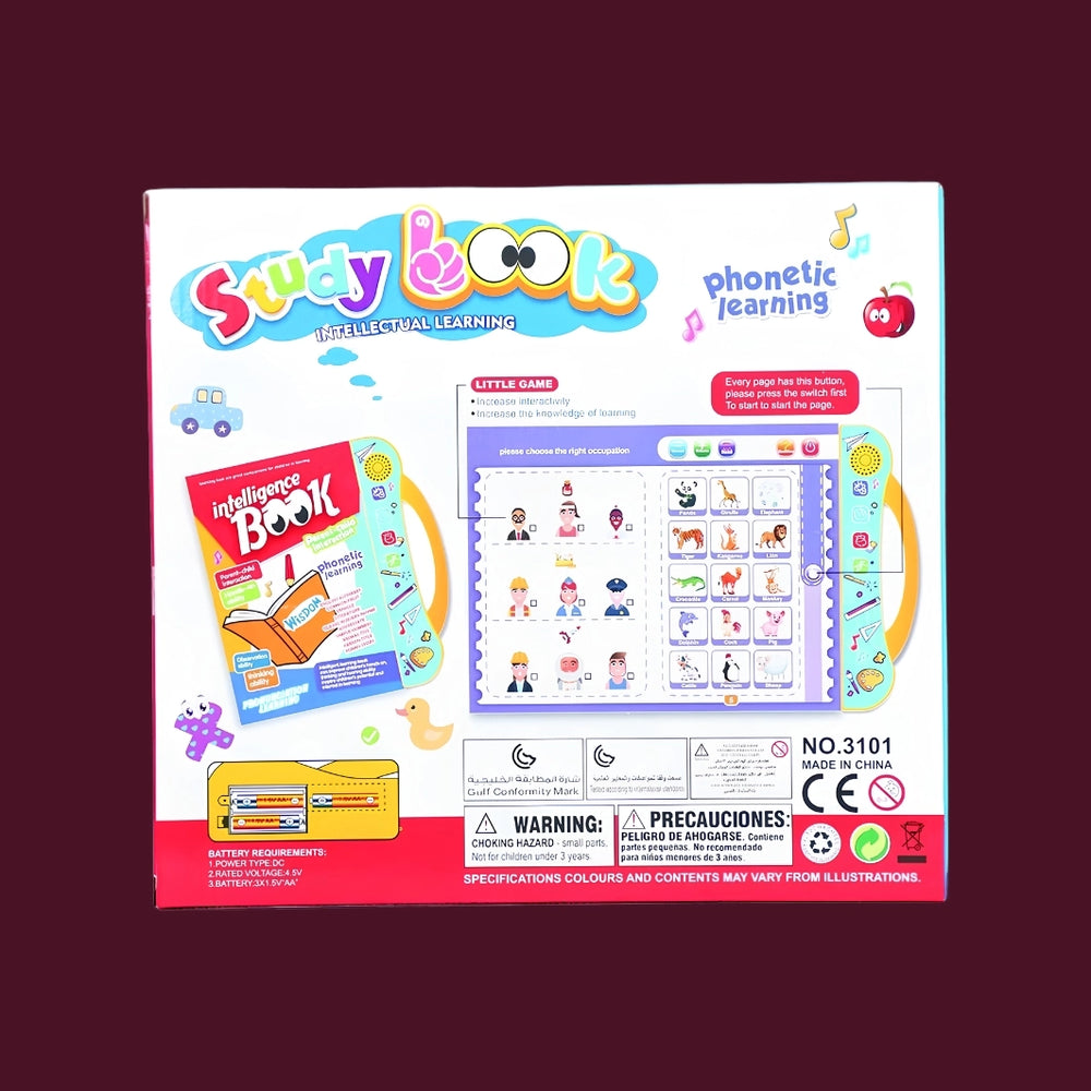 Smart Interactive Learning Book for Kids